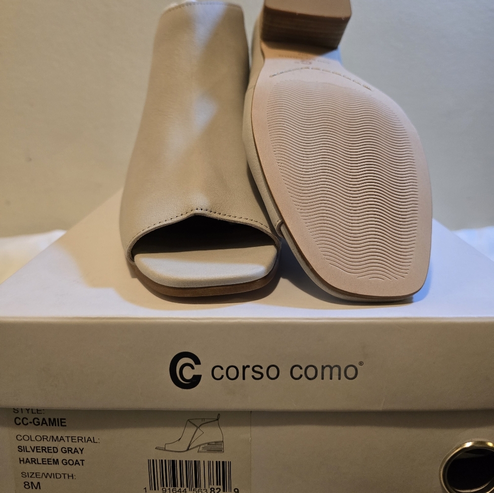 Corso Como Women's Cream Ankle Boots